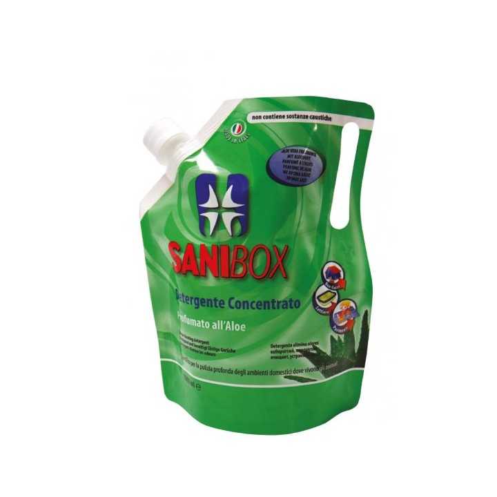 Sanibox Detergente Concentrato Profumato All'Aloe 5 Lt.
