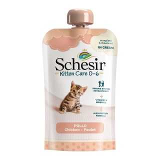 Schesir Cat Kitten Cream 0-6 Pollo 150 Gr.
