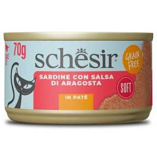 Schesir Cat Sardine Con Salsa Di Aragosta In Pate' 70 Gr.