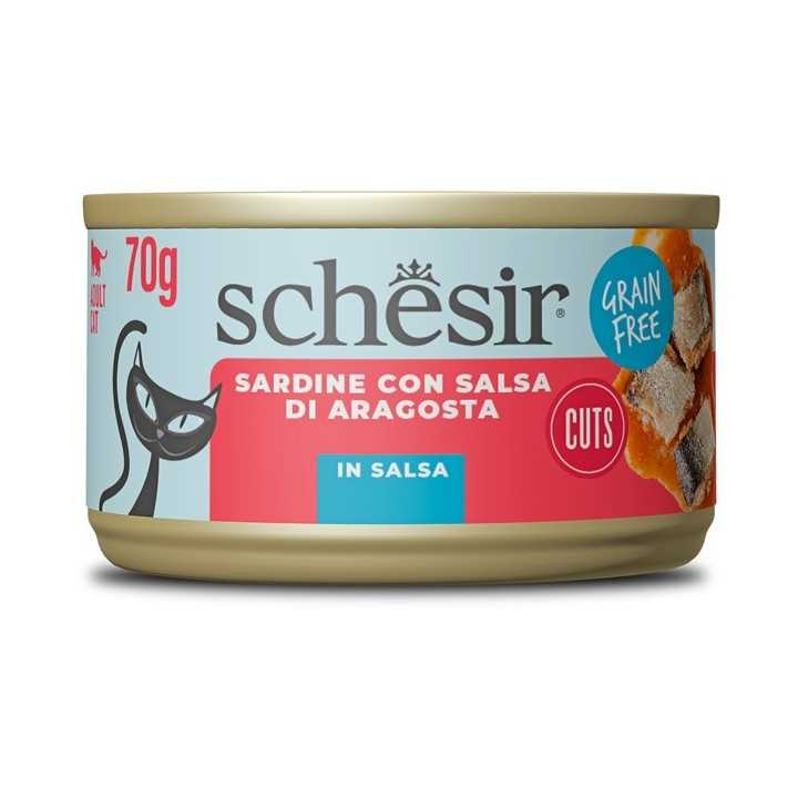 Schesir Cat Sardine Con Salsa Di Aragosta In Salsa 85 Gr.