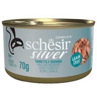 Schesir Cat Silver Adult Tonno & Sgombro 70 Gr.