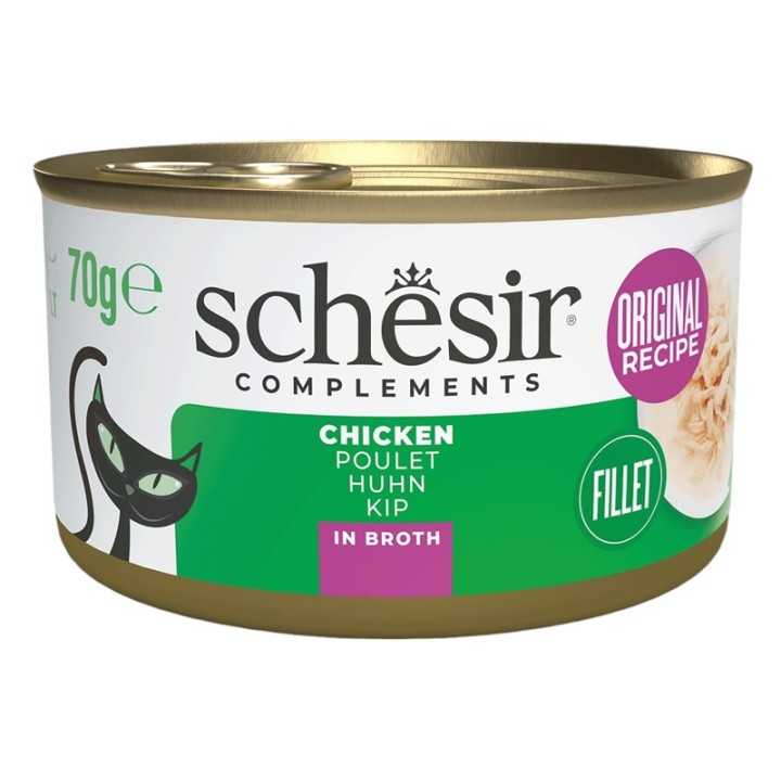 Schesir Complements Broth Filetti Di Pollo 70 Gr.