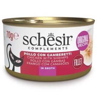 Schesir Complements Broth Pollo & Gamberetti 70 Gr.