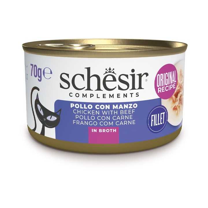 Schesir Complements Broth Pollo & Manzo 70 Gr.