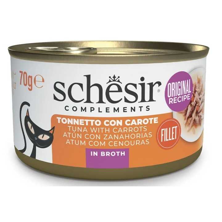 Schesir Complements Broth Tonnetto Con Carote 70 Gr.