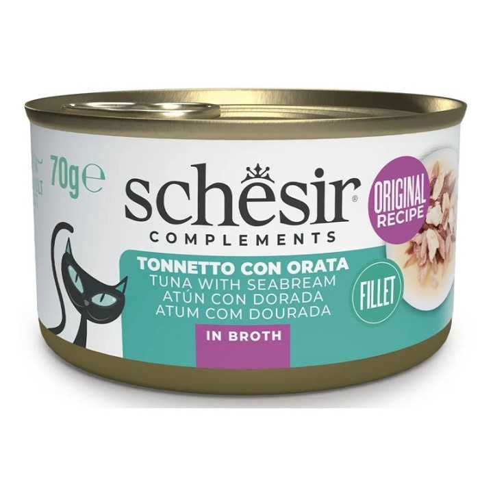 Schesir Complements Broth Tonnetto Con Orata 70 Gr.