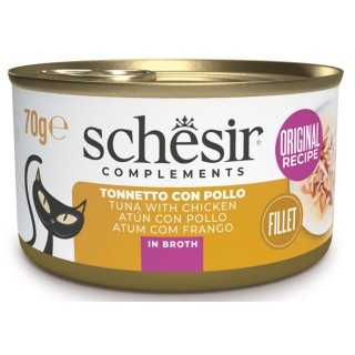 Schesir Complements Broth Tonnetto Con Pollo 70 Gr.