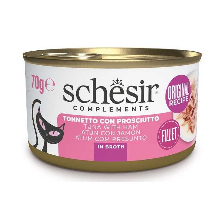 Schesir Complements Broth Tonnetto Con Prosciutto 70 Gr.