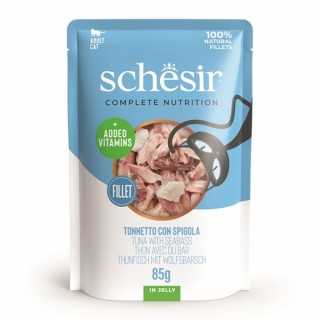Schesir Complete Nutrition Busta Adult Tonnetto & Spigola In Jelly 85 Gr.