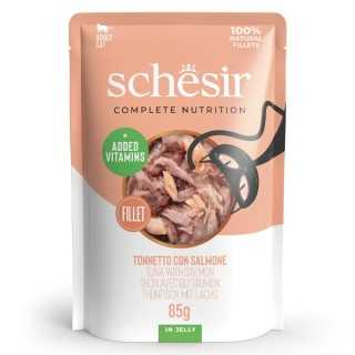 Schesir Complete Nutrition Busta Adult Tonno Con Salmone In Jelly 85 Gr.