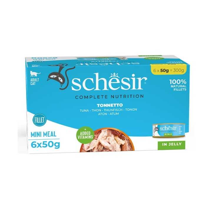 Schesir Complete Nutrition Jelly Tonnetto (6 X 50 Gr.)