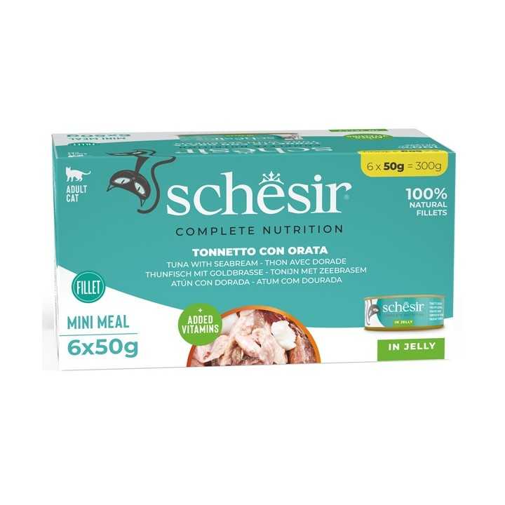 Schesir Complete Nutrition Jelly Tonnetto Con Orata (6 X 50 Gr.)