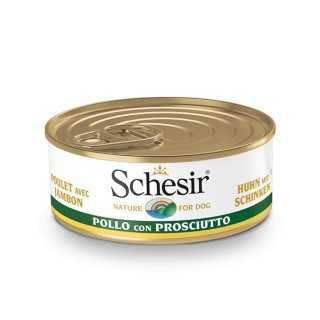 Schesir Dog Filetti Di Pollo Con Prosciutto 85 Gr.