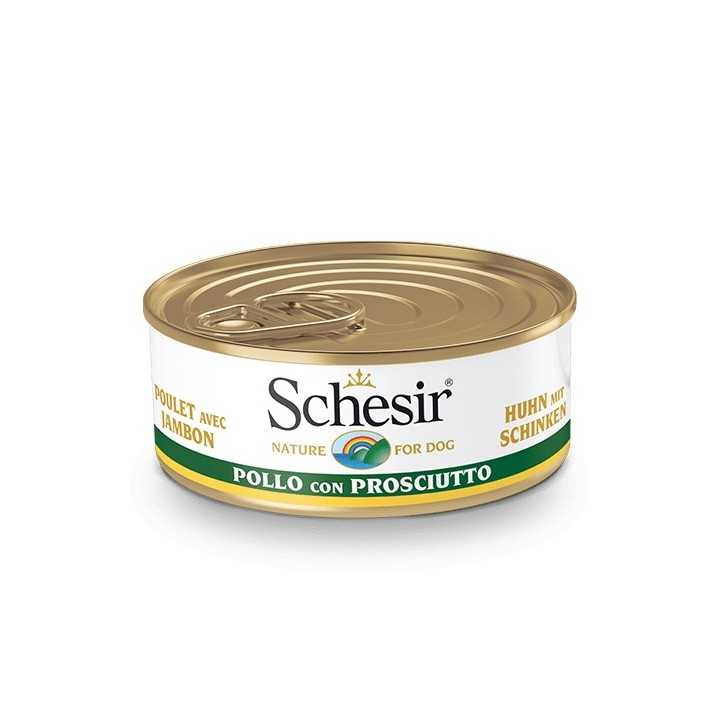 Schesir Dog Filetti Di Pollo Con Prosciutto 85 Gr.