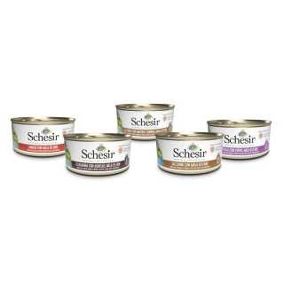 Schesir Dog Natural Selection Agnello, Mela & Erbe 95 Gr.