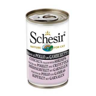 Schesir Filetti Di Pollo Con Gamberetti 140 Gr.