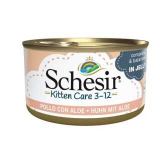 Schesir Kitten Filetti Di Pollo Con Aloe 85 Gr.
