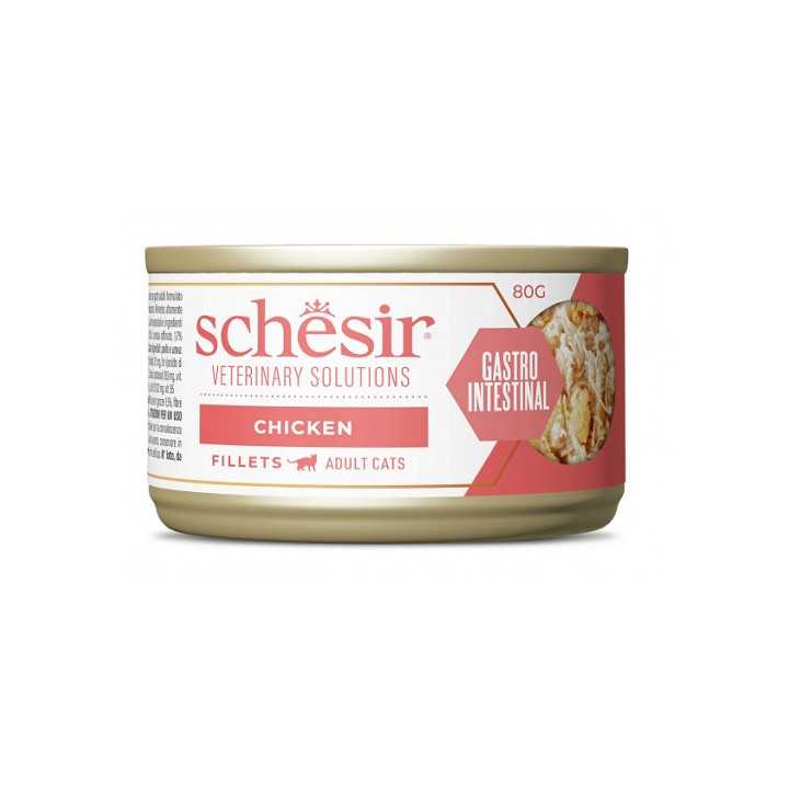 Schesir Vet Solutions Gastrointestinal Fillets Pollo 80 Gr.