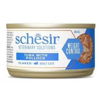 Schesir Vet Solutions Weight Control Flaked Tonno Con Merluzzo 80 Gr.