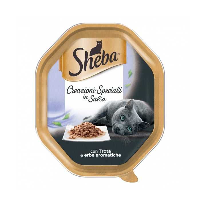 Sheba Creazioni Speciali In Salsa Trota & Verdure 85 Gr.