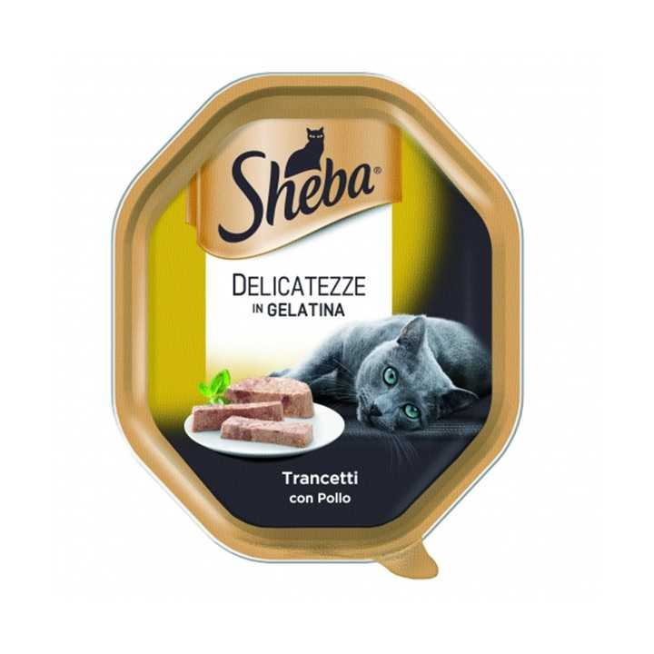 Sheba Delicatezze In Gelatina Pollo 85 Gr.