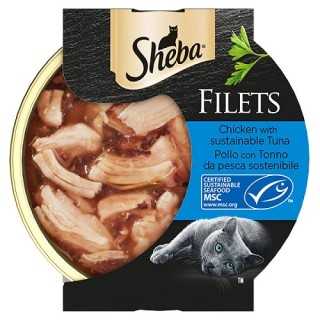 Sheba Filets Pollo & Tonno 60 Gr.