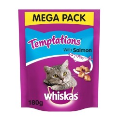 Whiskas Temptations Salmone Megapack 180 Gr.