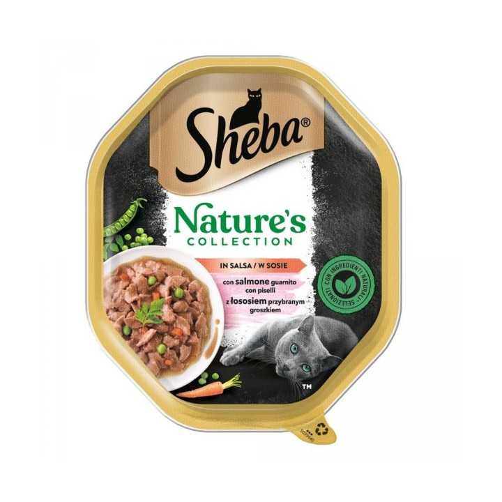 Sheba Nature'S Creation Salmone & Piselli 85 Gr.