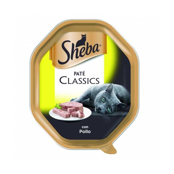 Sheba Pate' Classics Pollo 85 Gr.