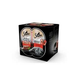 Sheba Perfect Portions Pate' Manzo 6 X 37,5 Gr.