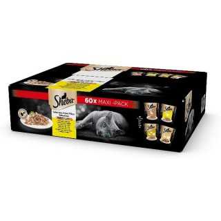 Sheba Selezione Delicata In Salsa Mini Filetti Carne Maxi Pack 60 X 85 Gr.