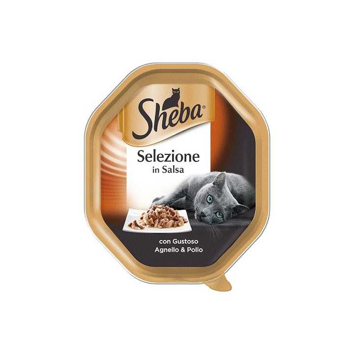 Sheba Selezione In Salsa Agnello & Pollo 85 Gr.