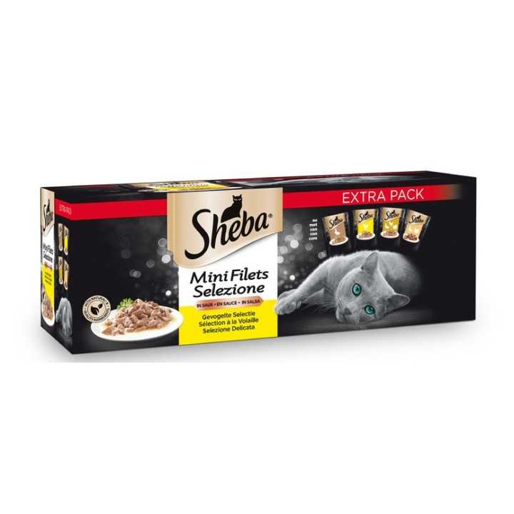 Sheba Selezione In Salsa Carni Bianche Maxipack 40 X 85 Gr.