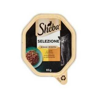 Sheba Selezione In Salsa Pollo & Tacchino 85 Gr.