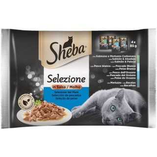 Sheba Selezione Pesce In Salsa 4 X 85 Gr.