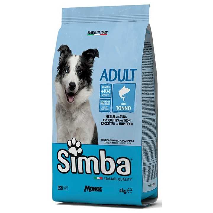 Simba Cane Crocchette Con Tonno 4 Kg.