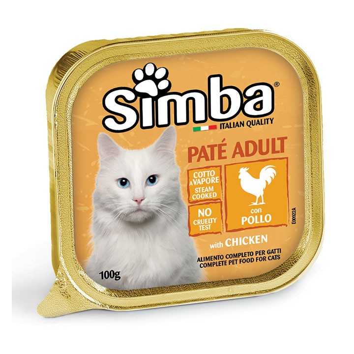 Simba Pate' Con Pollo 100 Gr.