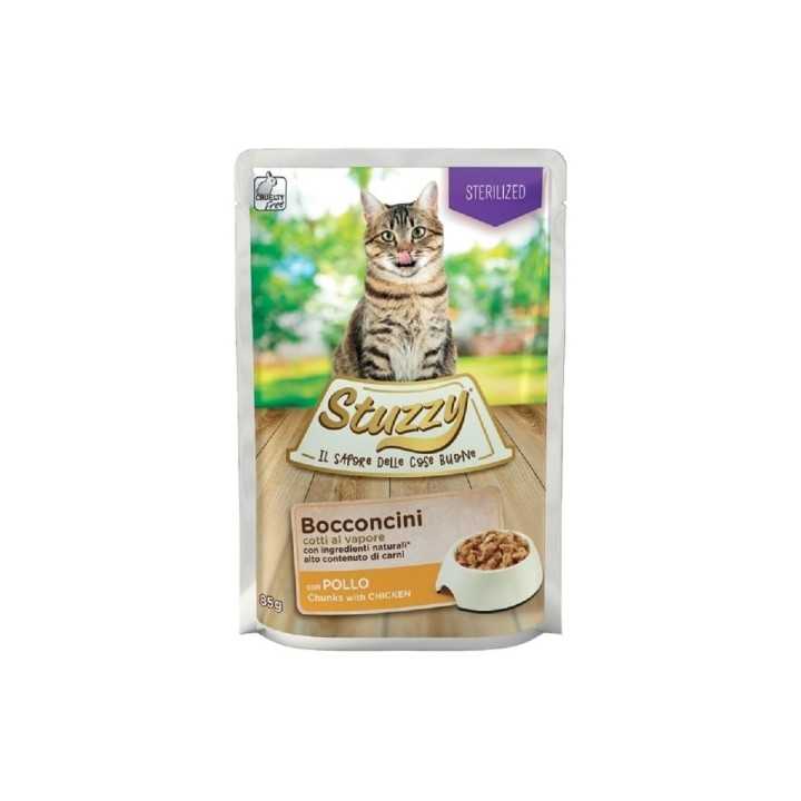 Stuzzy Cat Bocconcini Adult Sterilized Pollo 85 Gr.
