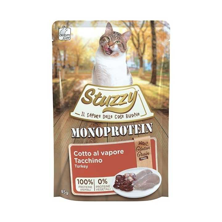 Stuzzy Cat Grain Free Adult Tacchino 85 Gr.
