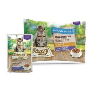 Stuzzy Cat Sterilized Pollo & Tacchino Multipack (4 X 85 Gr.)