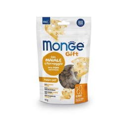 Monge Gift Filled And Crunchy Fussy Maiale & Formaggio 60 Gr.