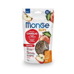 Monge Gift Meat Minis Dental Coniglio & Mela 50 Gr.