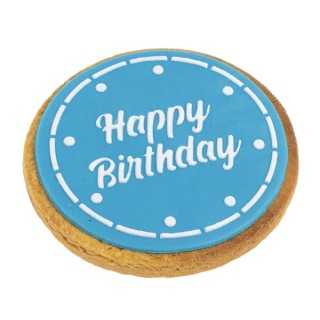 Torta Di Compleanno Happy Birthday Azzurra