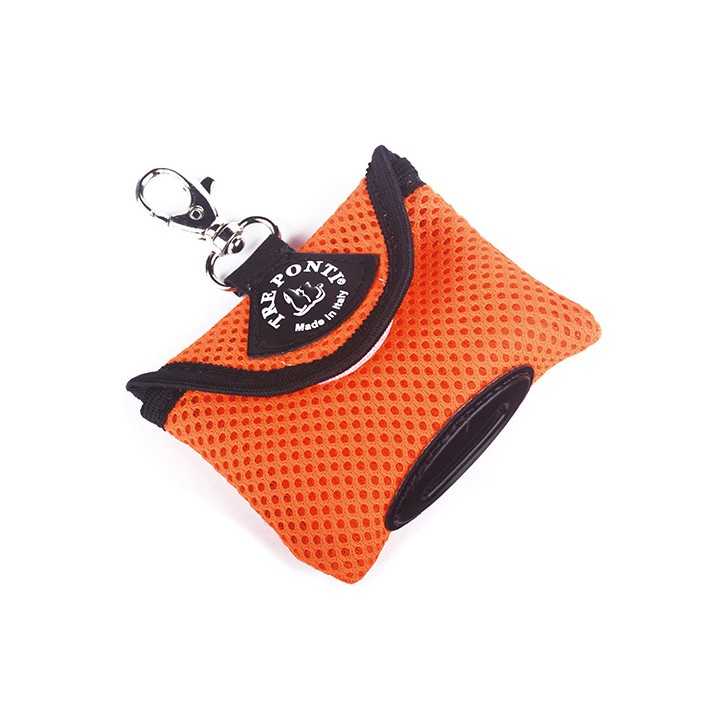 Treponti Dispenser Porta Sacchetti Arancio