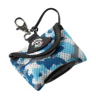 Treponti Dispenser Porta Sacchetti Mimetico Azzurro