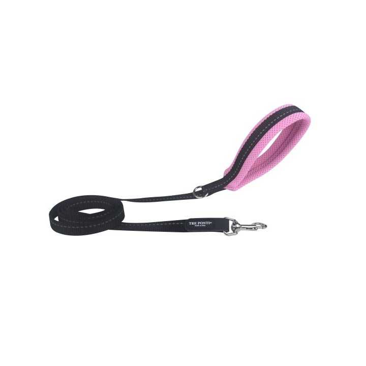 Treponti Guinzaglio Pastel Mesh 130 Cm. Rosa