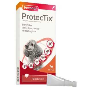 Beaphar Protectix Cane (1,5 - 4 Kg.) 4 Pipette Da 40 Mg. / 200 Mg.