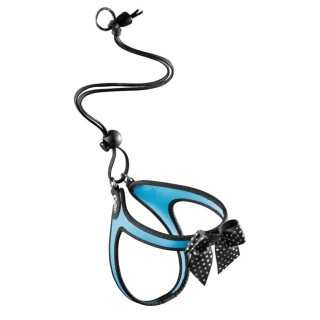 Treponti Pettorina Easy Fit Charisma Grace Onyx Laccio Tg.1½ (3-4 Kg.) Azzurra