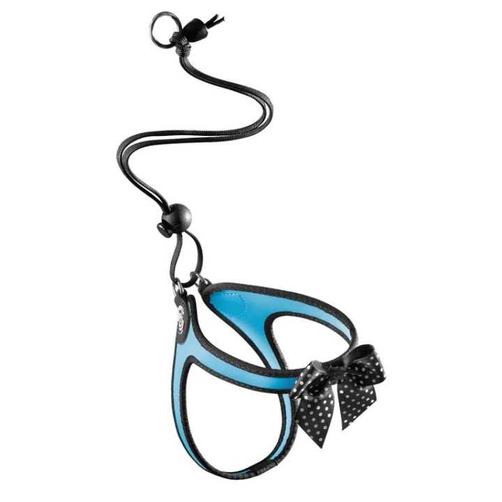 Treponti Pettorina Easy Fit Charisma Grace Onyx Laccio Tg.1½ (3-4 Kg.) Azzurra