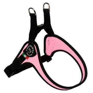 Treponti Pettorina Easy Fit Genesis Onyx Tg.1½ (3-4 Kg.) Rosa